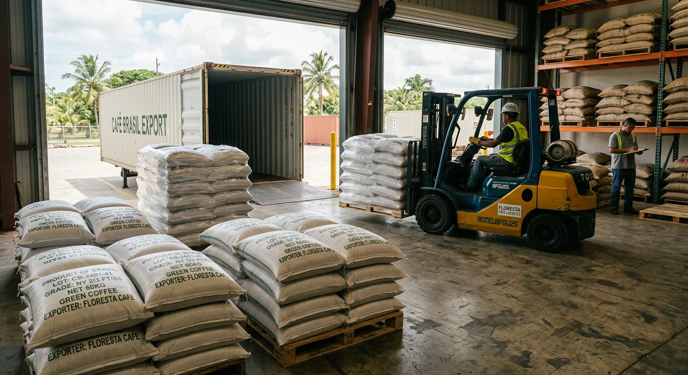 Export packaging warehouse operations