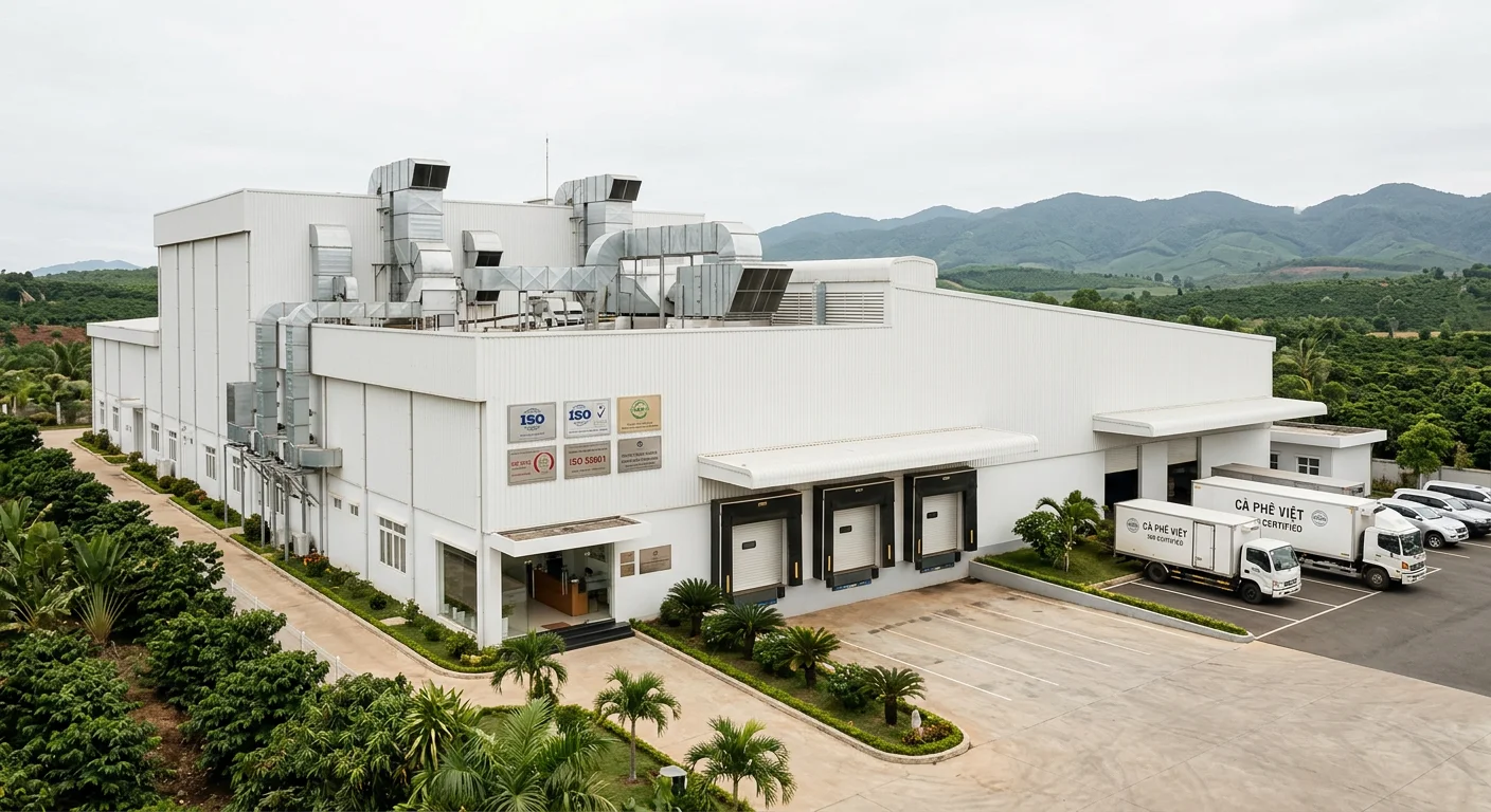 GreenTech ISO 22000 certified processing facility