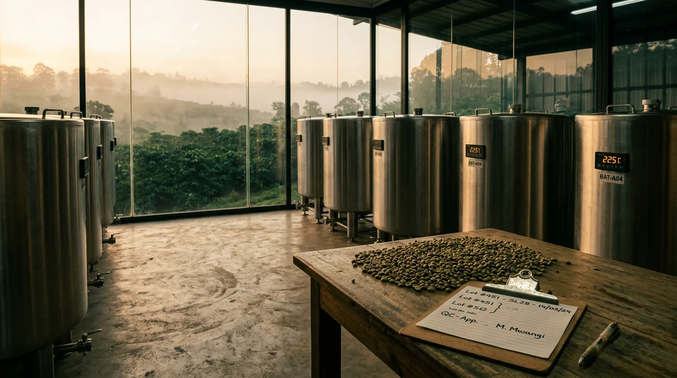 Laboratory nestled in highland forest