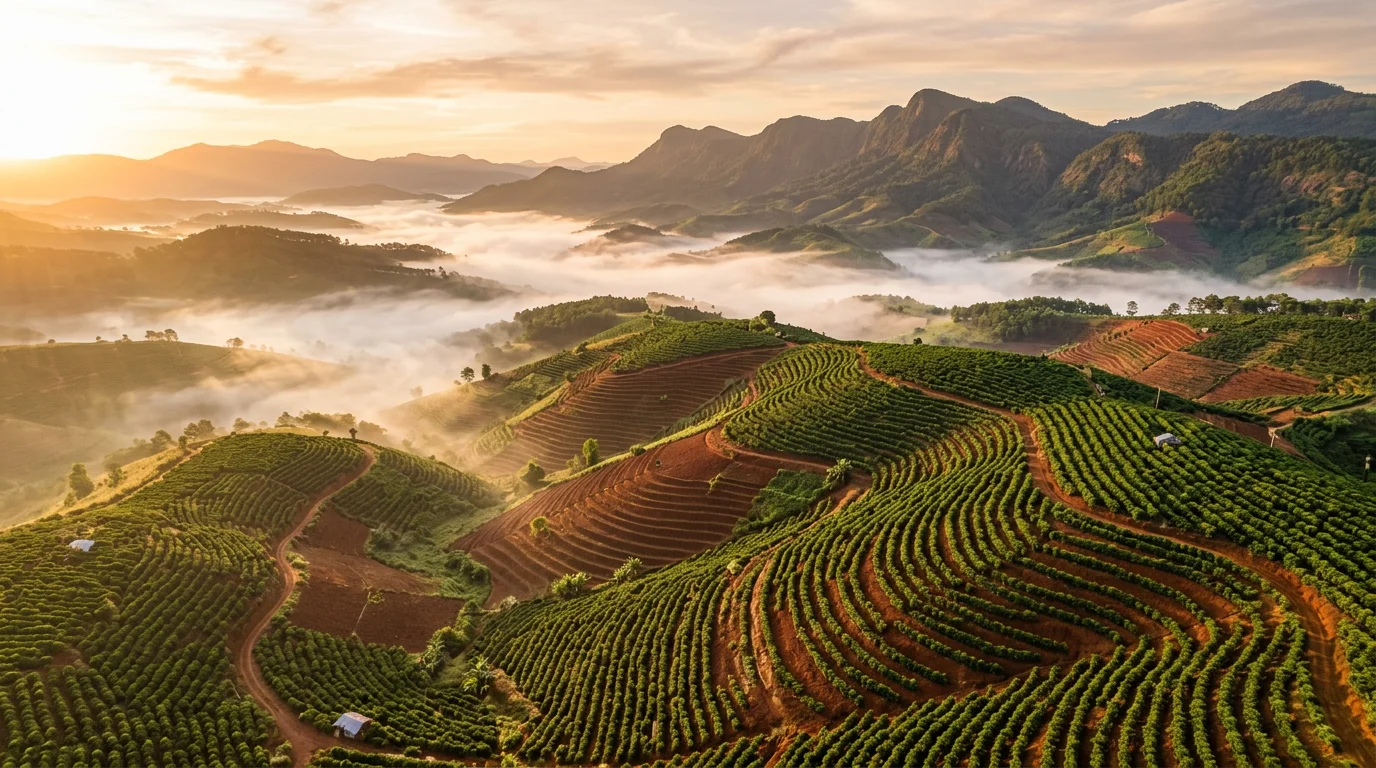 Volcanic highlands terroir