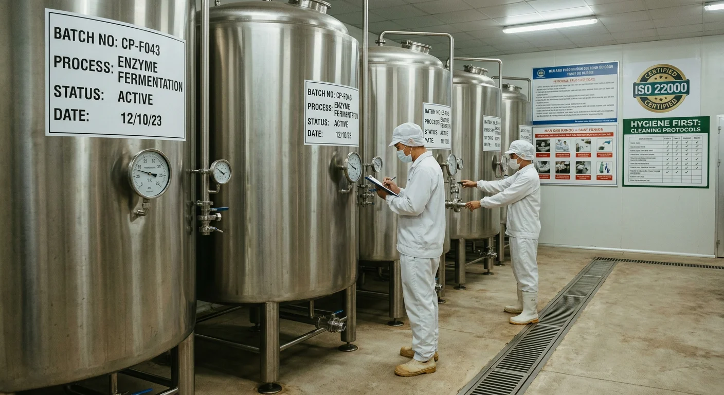 Stainless steel fermentation tanks with sensors